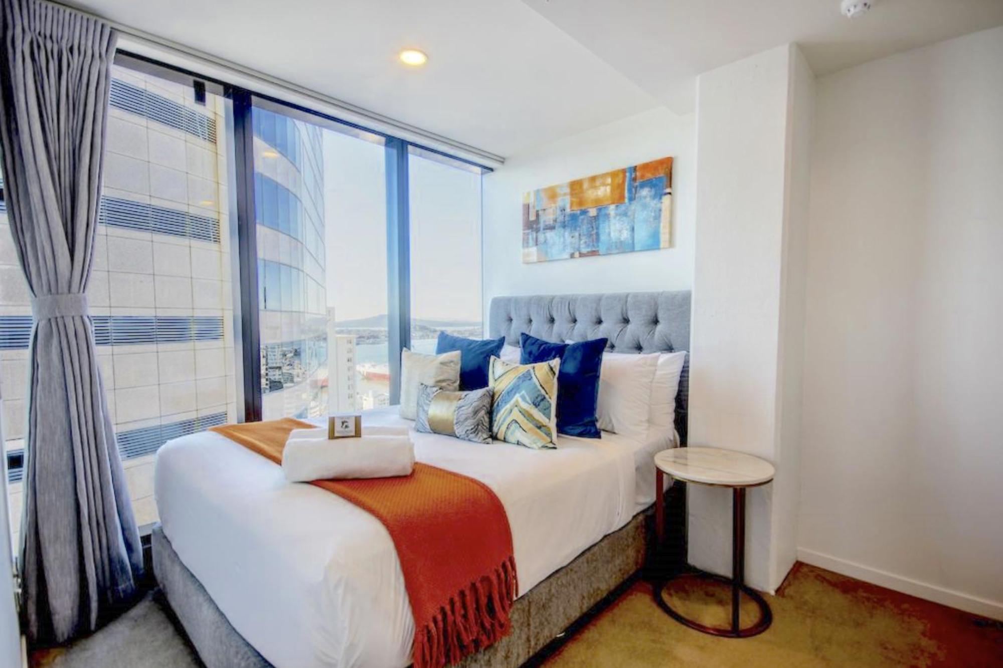 Top Floor Harbour View And Skytower View Apartment In Cbd Auckland Zewnętrze zdjęcie